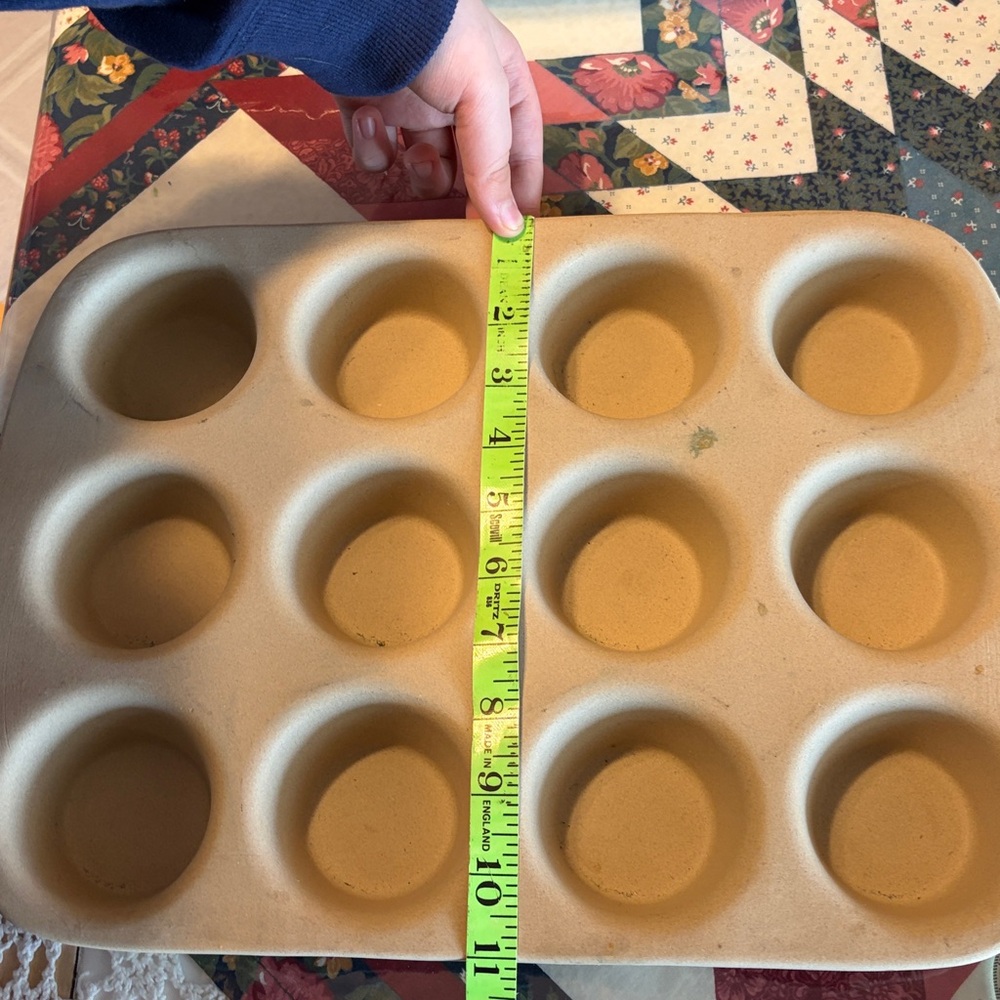 Pampered chef muffin, stoneware, baking dish - Picture 2 of 5
